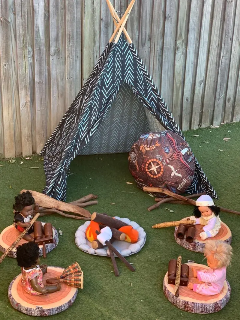 Children playing outside
