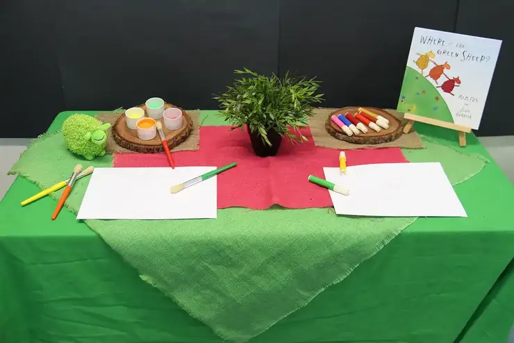 A play setup in the Koala Room